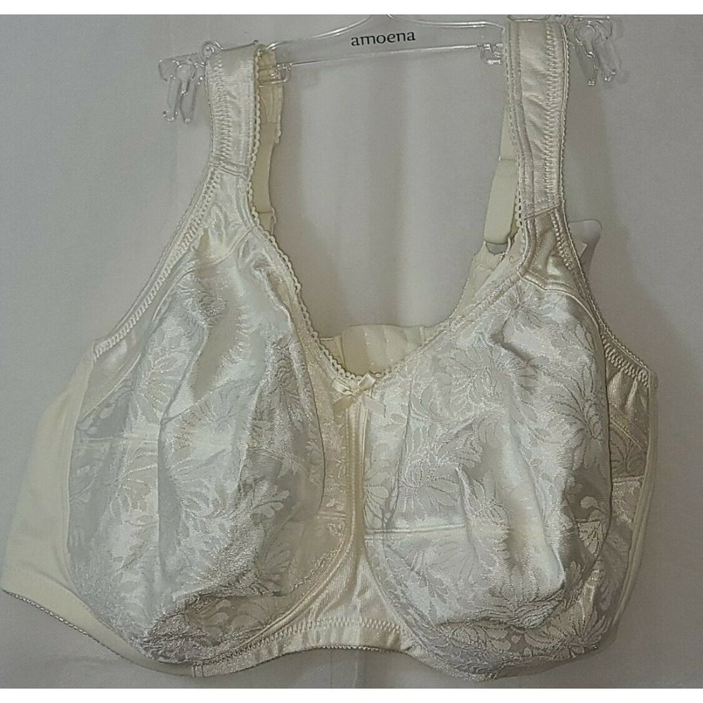 Aviana Floral Soft Cup Bra 52E #2353  Candle Light